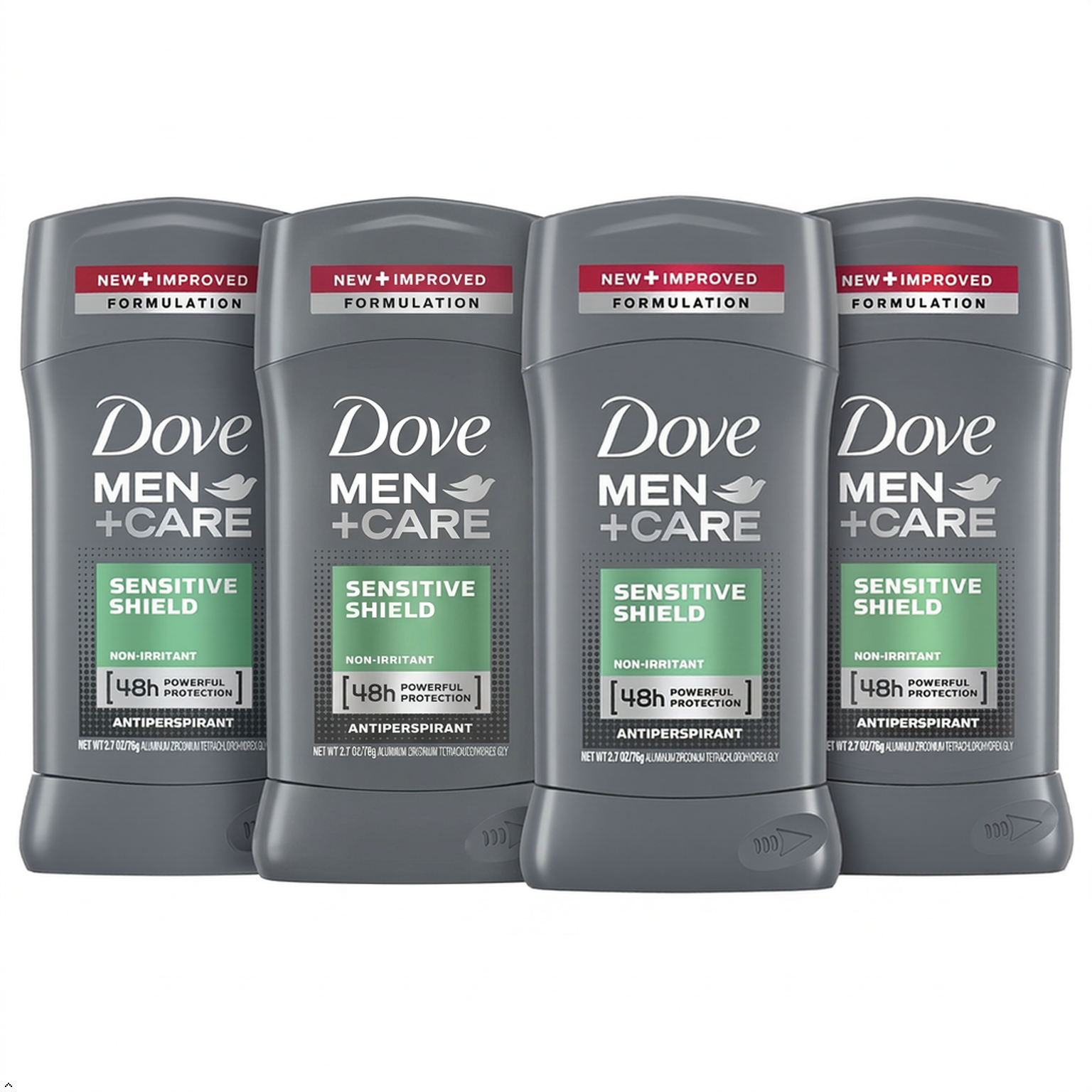 Dove Men+Care Antiperspirant Stick, Sensitive Shield, 2.6 oz (Pack of 4) Dove Men+Care